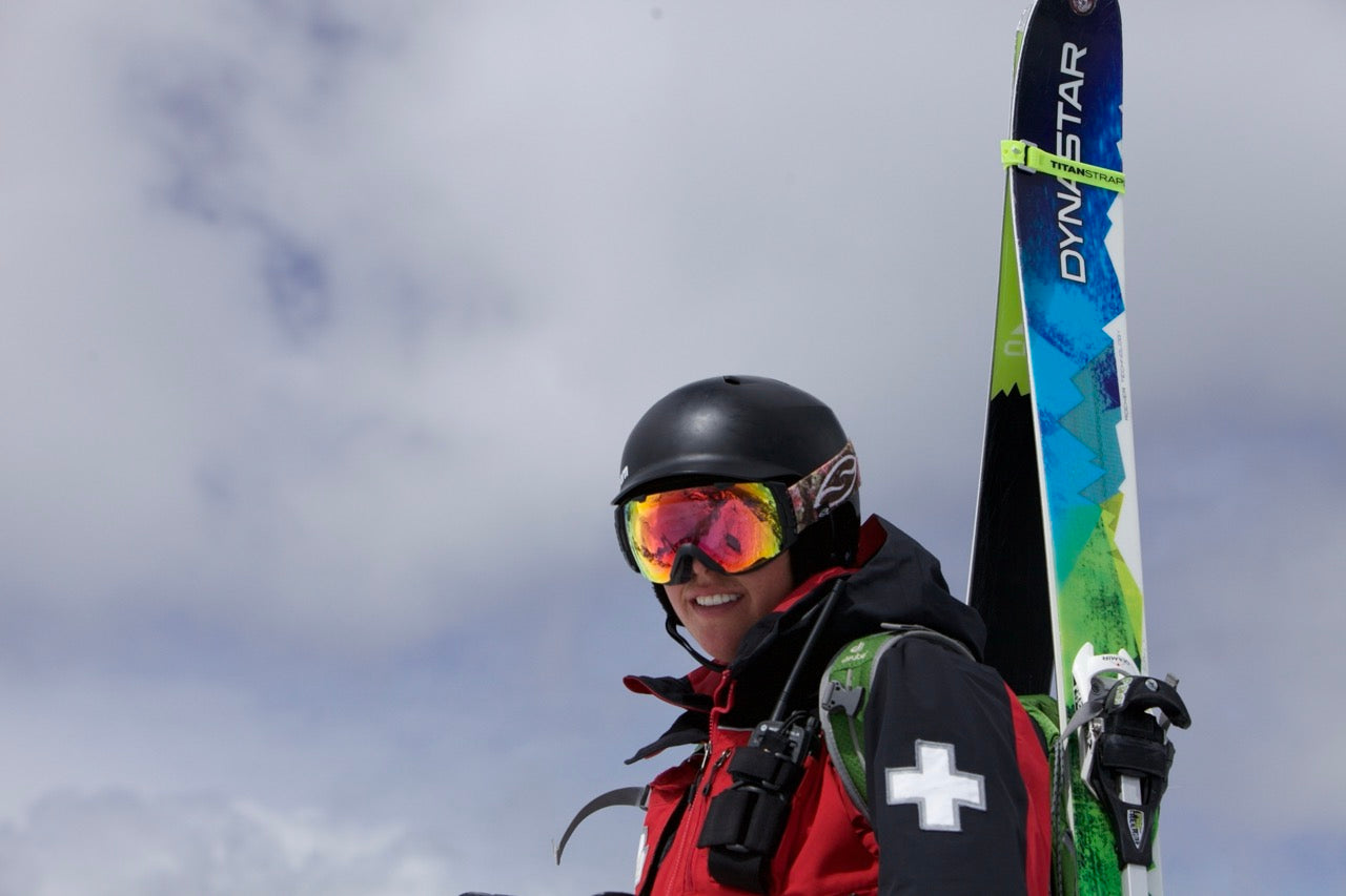 Safety Straps for Ski Patrollers
