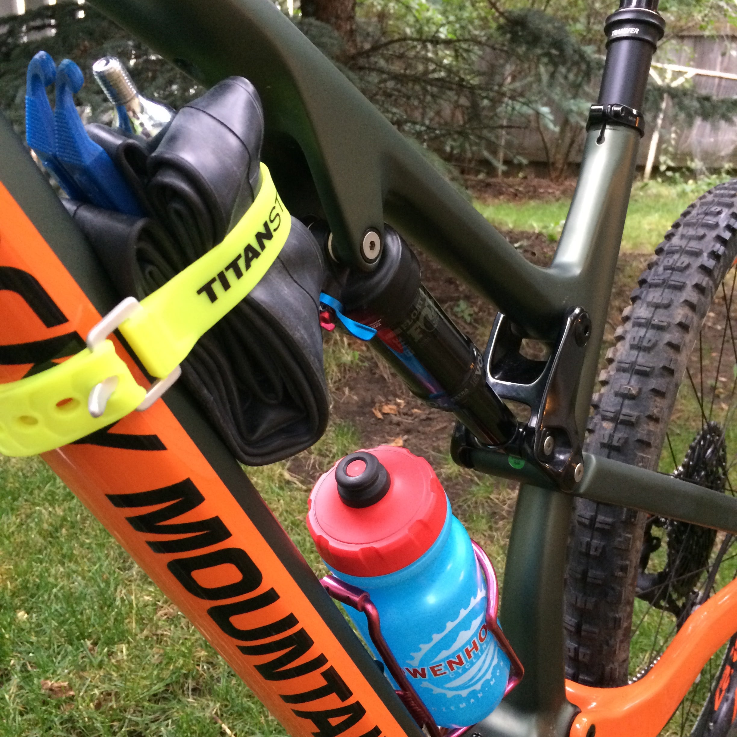 Mtb cheap frame straps